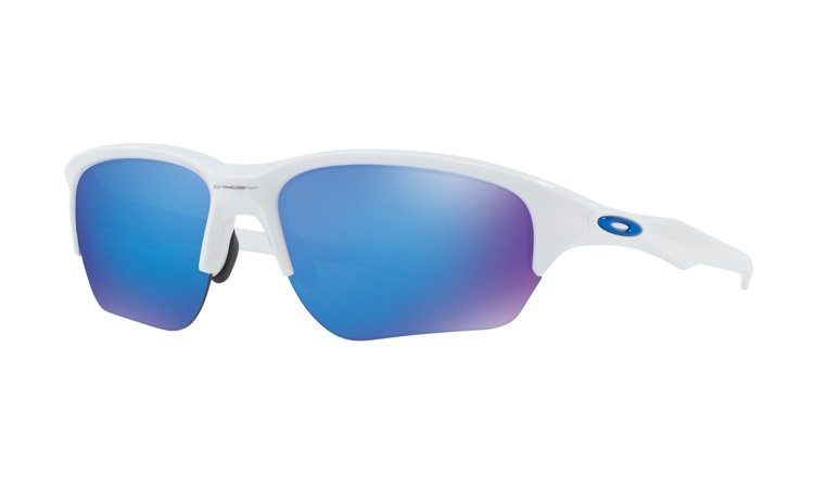 Oakley Okulary FLAK® BETA Polished White / Sapphire Iridium OO9363-03
