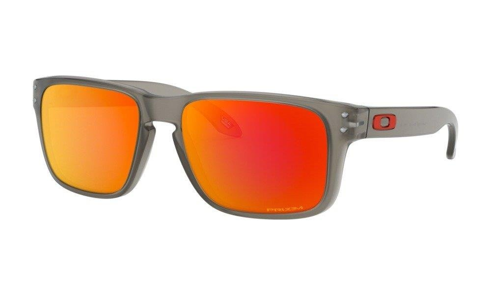 Oakley Okulary przeciwsłoneczne Dziecięce HOLBROOK XS Matte Grey Ink/Prizm Ruby OJ9007-03