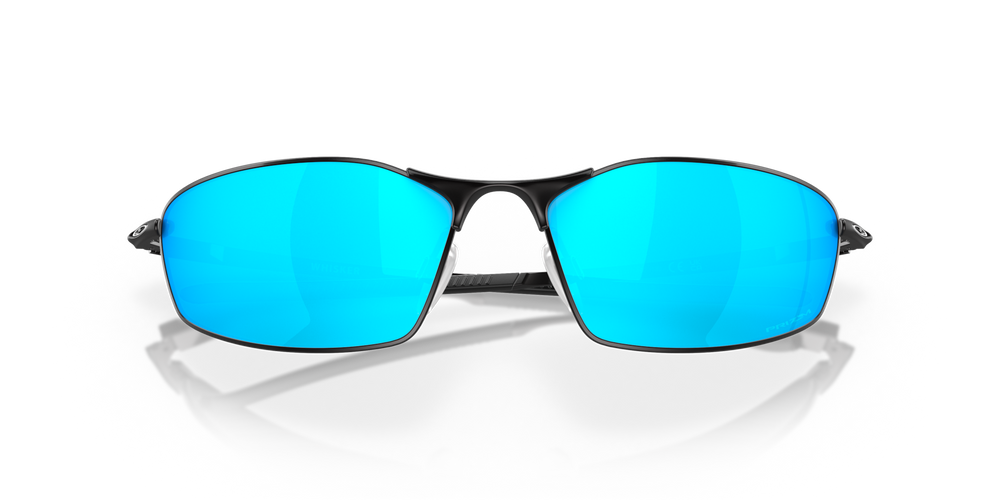 Oakley Sunglasses WHISKER Satin Black / Prizm Sapphire OO4141-14