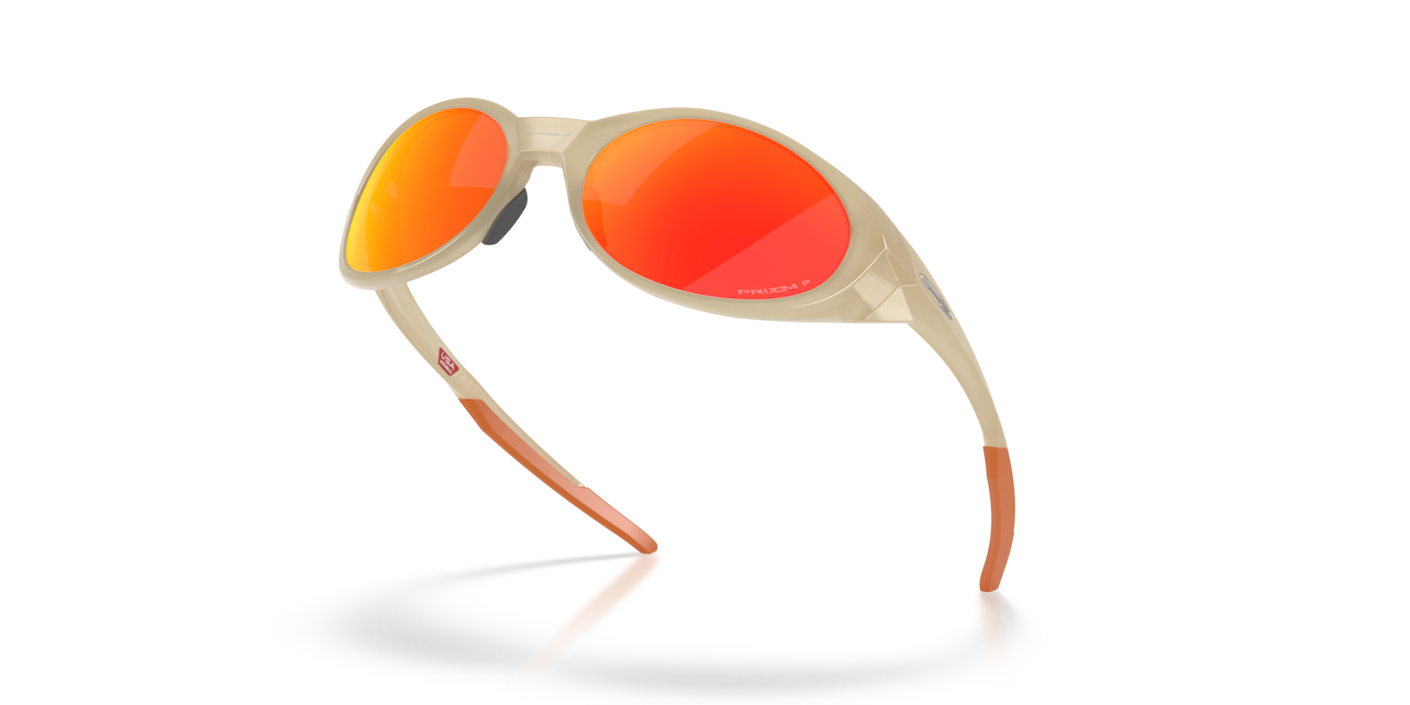 Oakley Okulary przeciwsłoneczne EYEJACKET REDUX Latitude Collection Sandstorm / Prizm Ruby Polarized OO9438-34