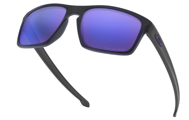 Oakley Okulary Przeciwsłoneczne SLIVER Matt Black/Violet Iridium Polarized OO9262-10