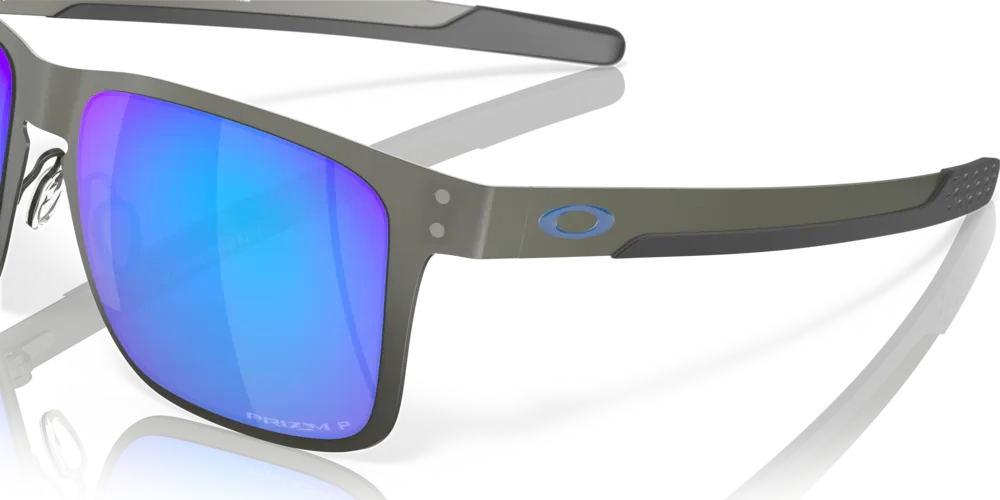 Oakley Sunglasses HOLBROOK™ METAL Matte Gunmetal / Prizm Sapphire Polarized OO4123-07