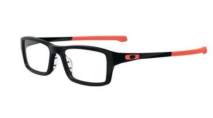 Oakley Optical frame CHAMFER MATTE BLACK/NEON RED OX8039-07