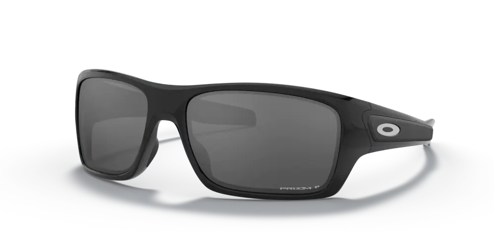 Oakley Sunglasses TURBINE Polished Black / Prizm Black Polarized OO9263-41