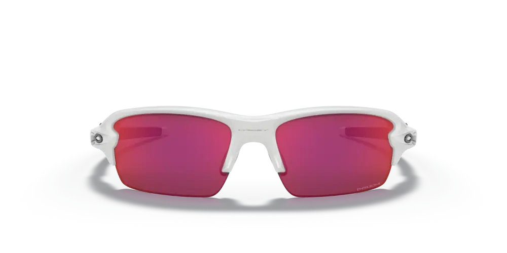 Oakley Okulary przeciwsłoneczne Dziecięce FLAK XS Polished White/Prizm Field OJ9005-04