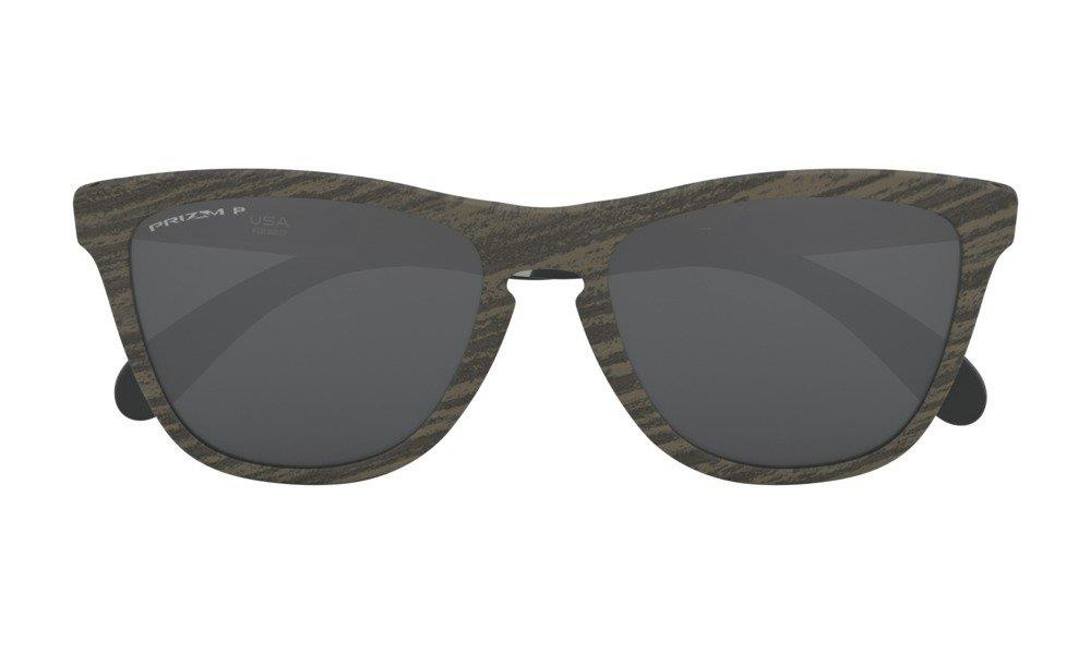 Oakley Okulary przeciwsłoneczne FROGSKINS MIX Woodgrain/Prizm Black Polarized OO9428-07