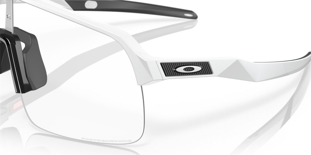 Oakley Sunglasses Sutro Lite Matte White/Clear To Black Iridium Photochromic OO9463-46