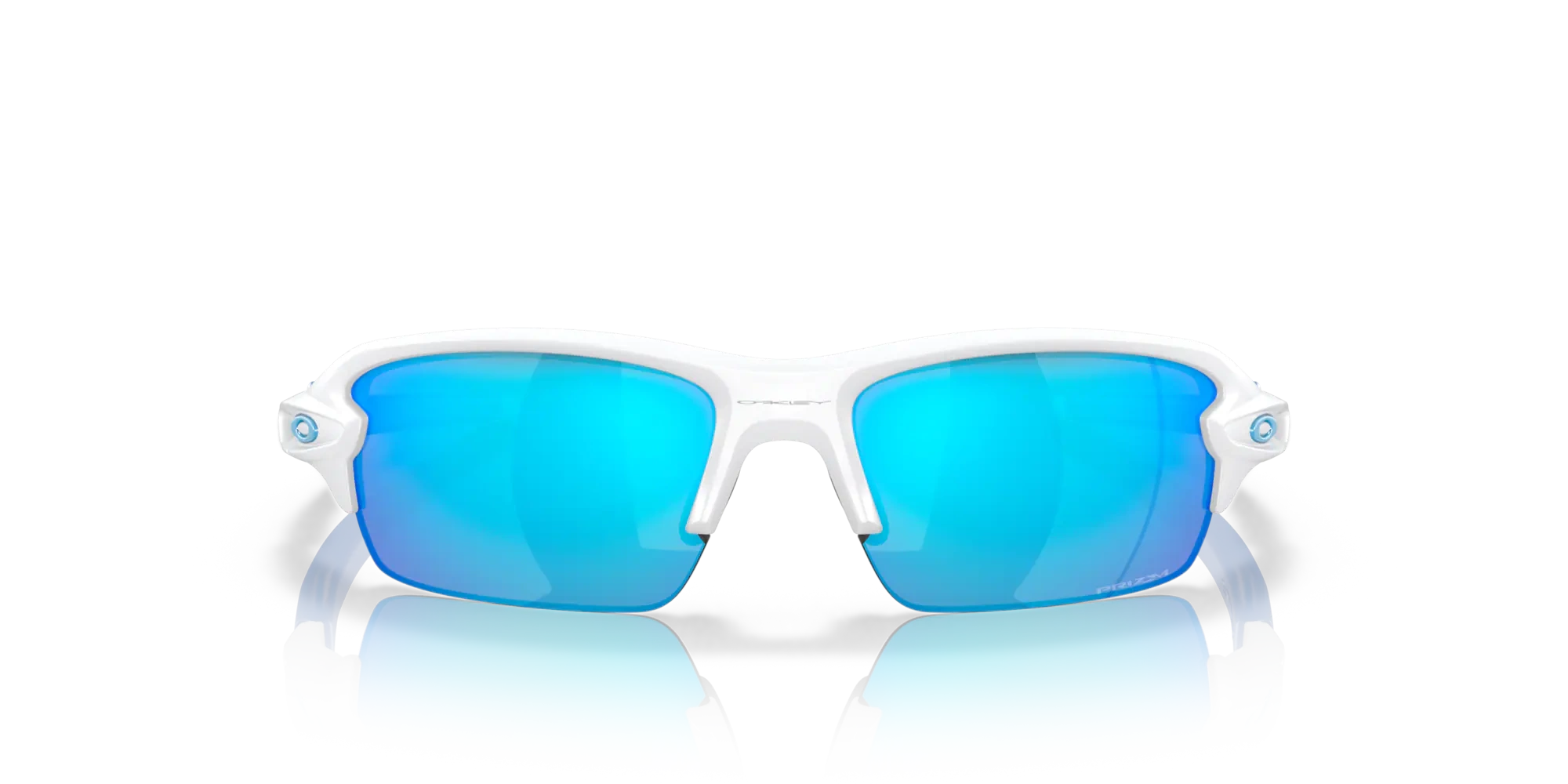 Oakley Sunglasses Flak XS Matte White, Prizm Sapphire OJ9005-16