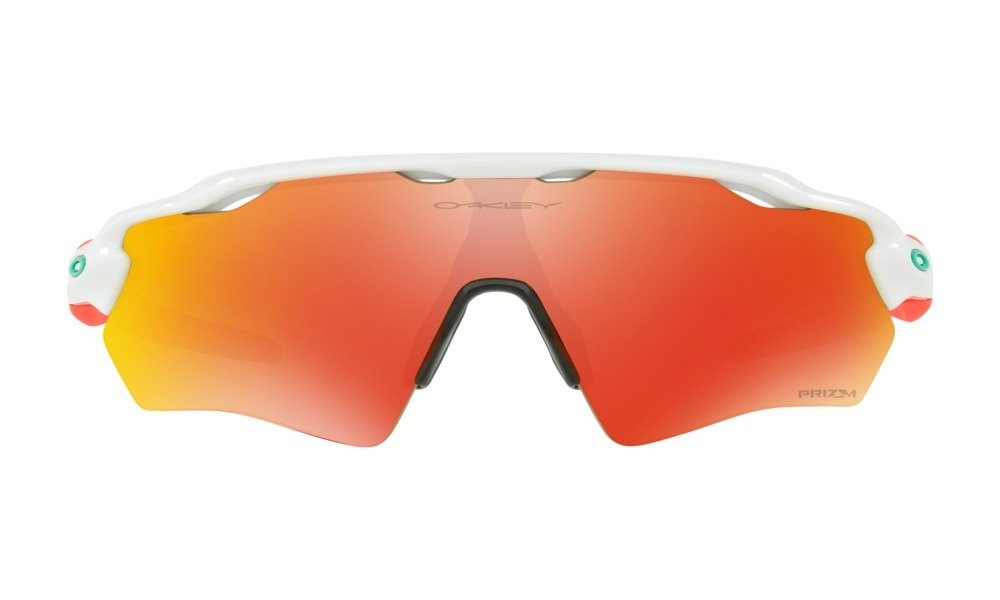 Oakley Okulary Przeciwsłoneczne Dziecięce RADAR EV XS PATH Polished White/Prizm Ruby OJ9001-11