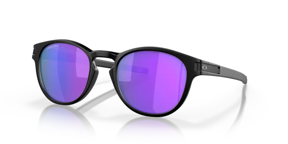 Oakley Sunglasses LATCH Matte Black/Prizm Violet OO9265-55