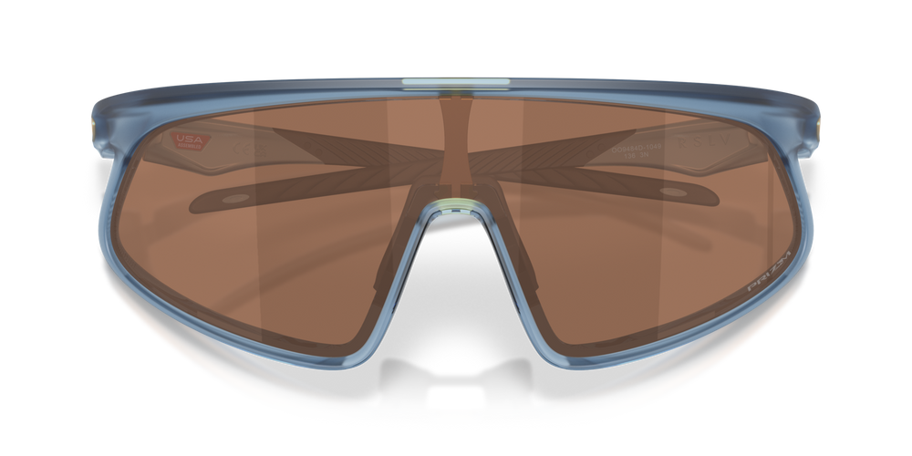 Oakley Okulary przeciwsłoneczne RSLV Matte Transparent Abyss / Prizm Tungsten OO9484D-10