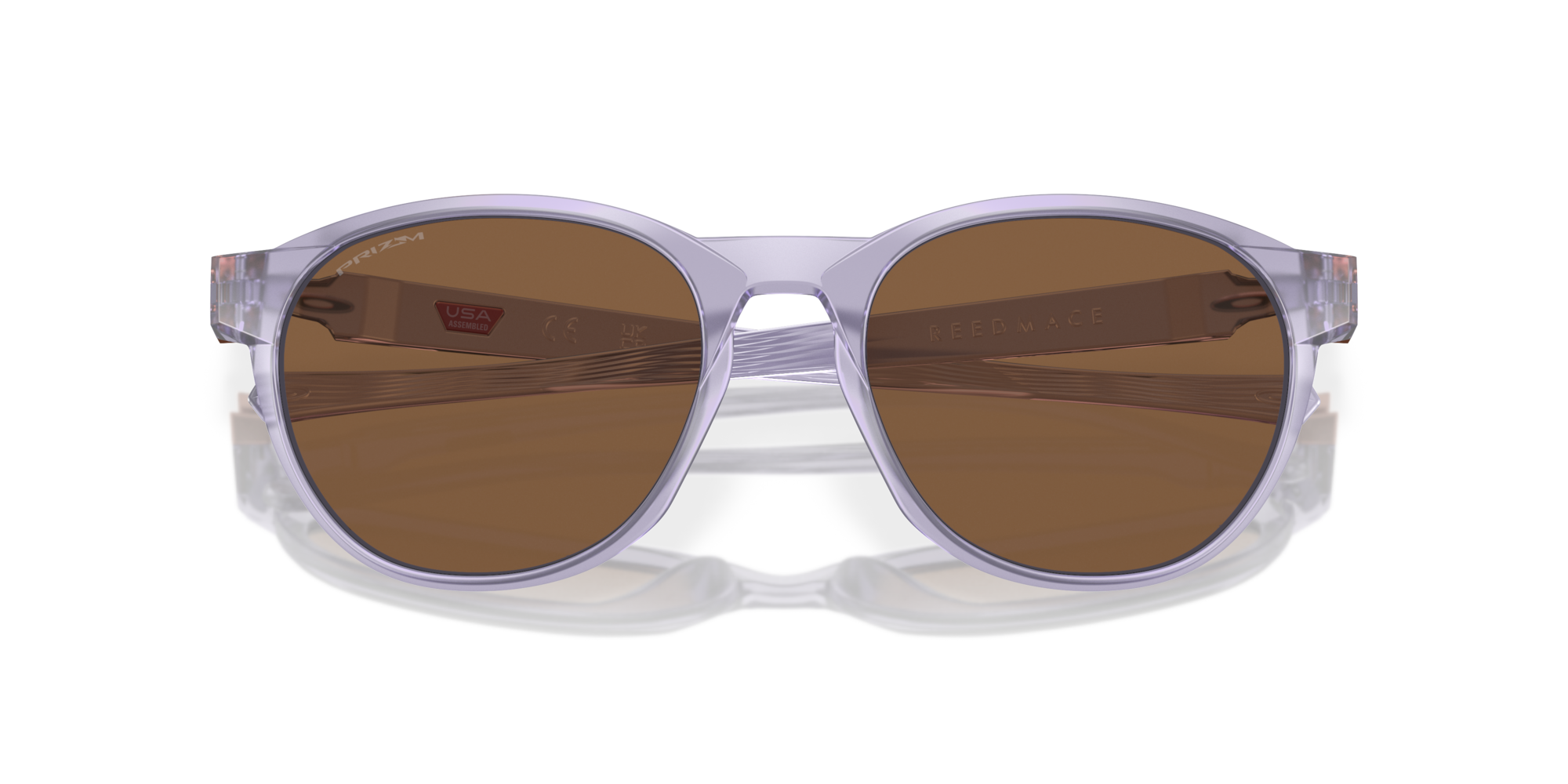 Oakley Okulary przeciwsłoneczne REEDMACE Matte Lilac/Prizm Bronze OO9126-10