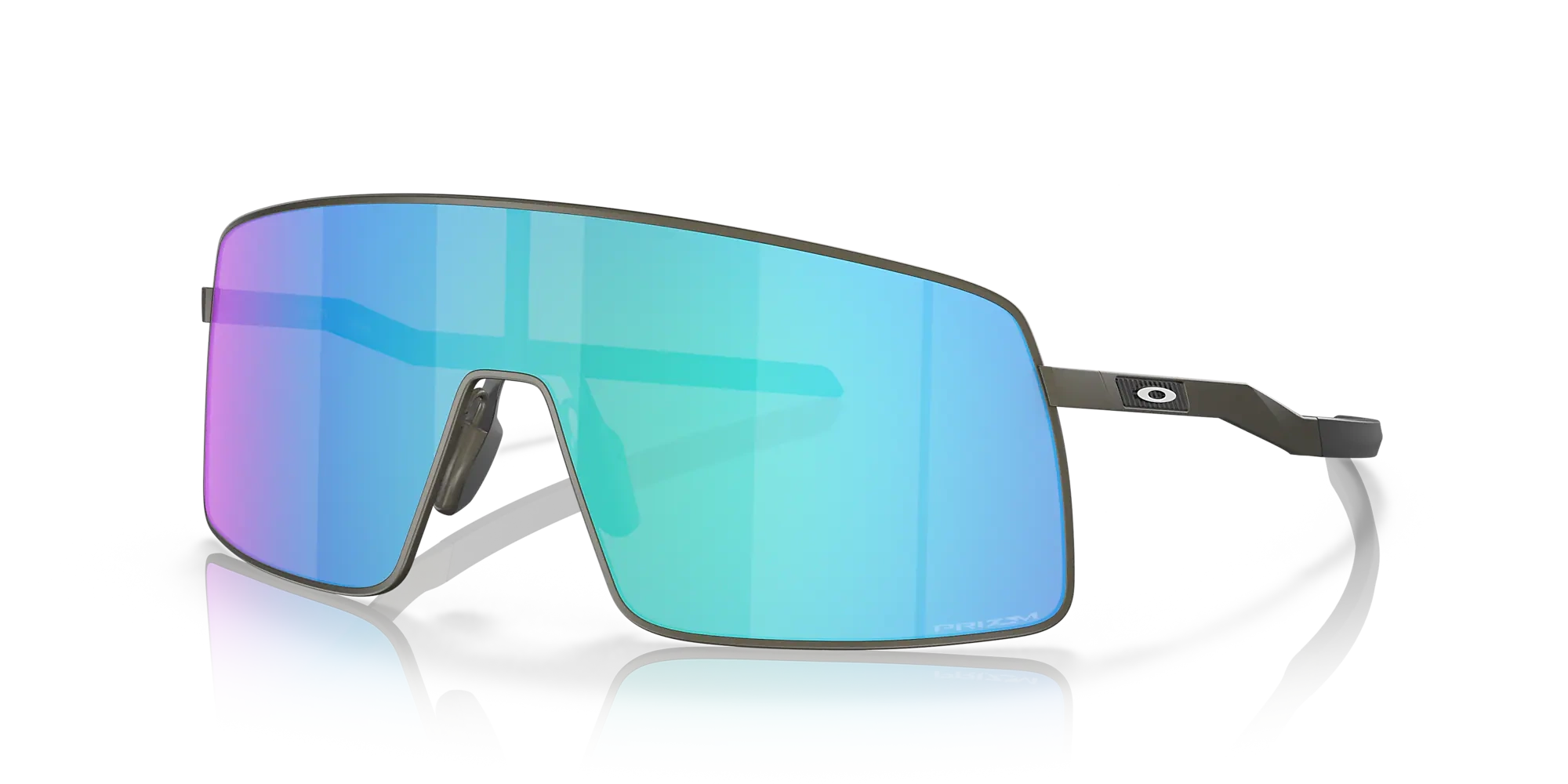 Oakley Okulary przeciwsłoneczne SUTRO TI Satin Lead / Prizm Sapphire OO6013-04