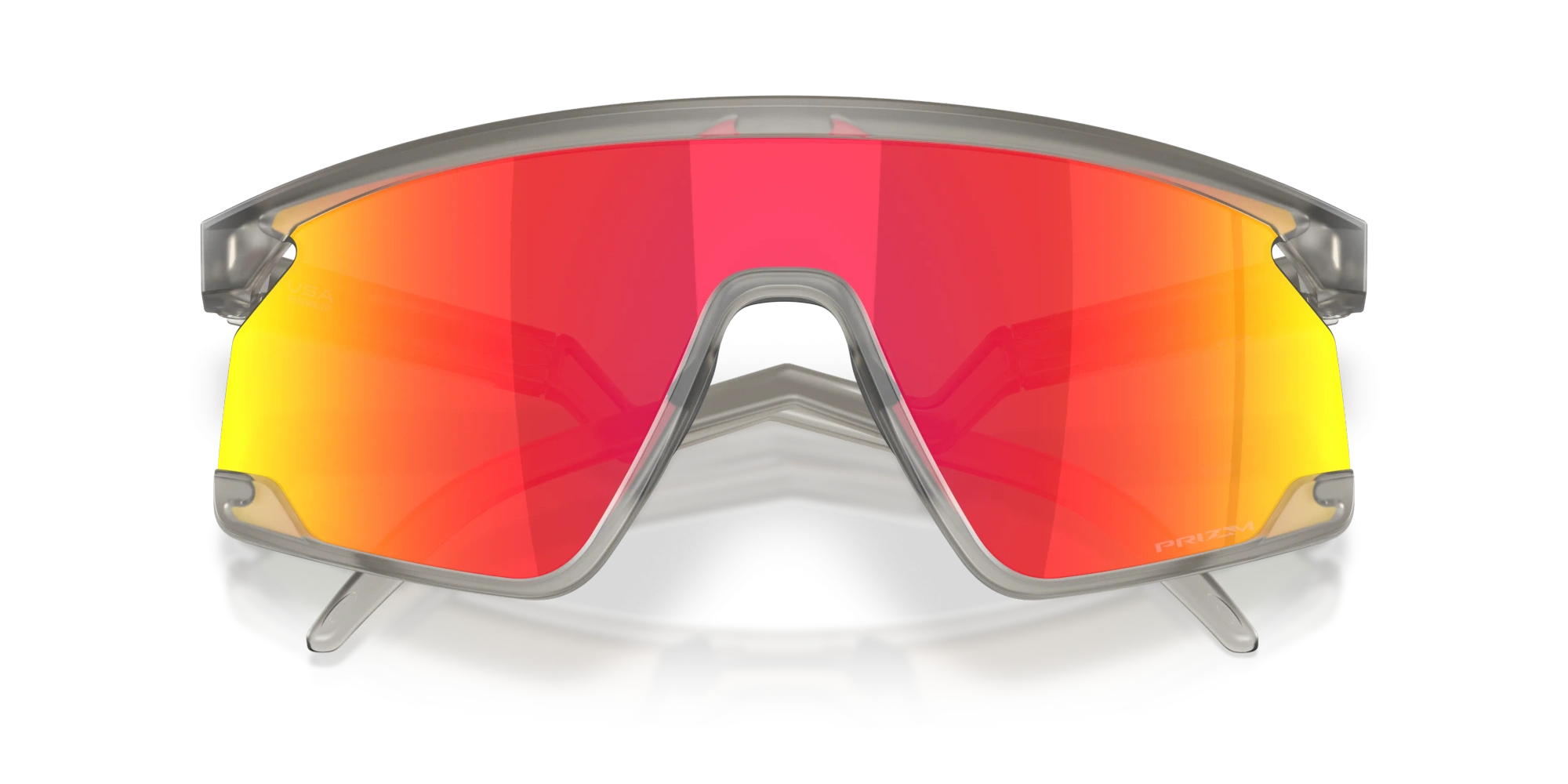 Oakley Okulary przeciwsłoneczne BXTR Matte Grey Ink/Prizm Ruby OO9280-24