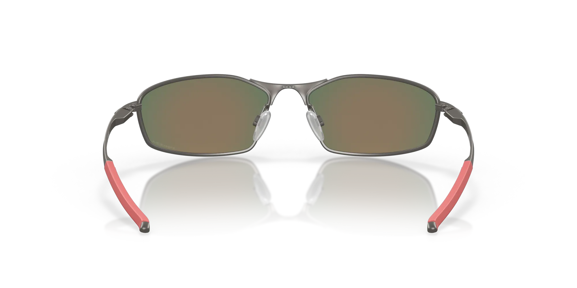 Oakley Okulary przeciwsłoneczne WHISKER Matte Gunmetal/Prizm Ruby OO4141-02