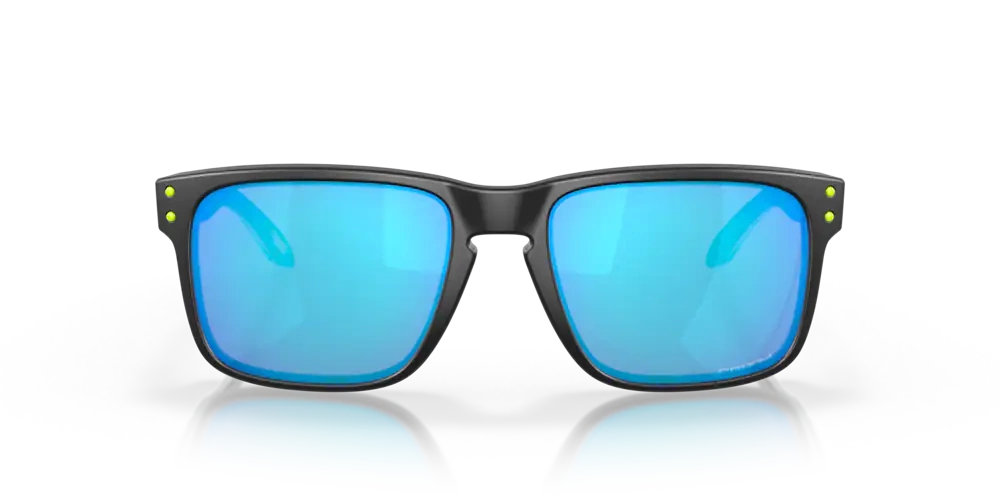 Oakley Sunglasses HOLBROOK High Resolution Collection Polished Black, Prizm Sapphire OO9102-V5