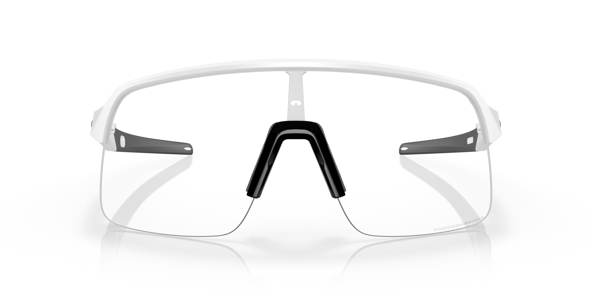 Oakley Sunglasses Sutro Lite Matte White/Clear To Black Iridium Photochromic OO9463-46