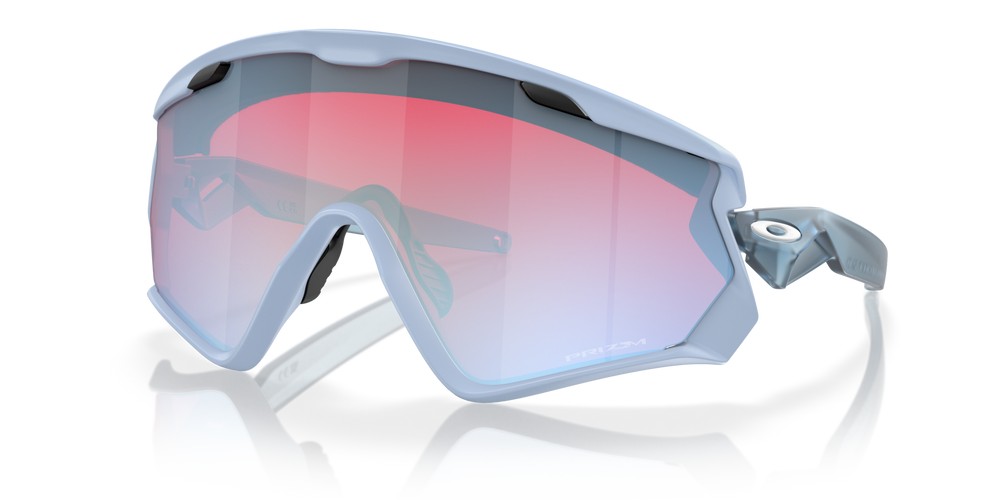 Oakley Okulary przeciwsłoneczne Wind Jacket 2.0 Matte Trans Stonewash/Prizm Snow Sapphire OO9418-27