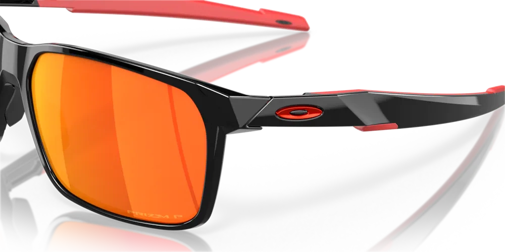 Oakley Sunglasses PORTAL X Polished Black/Prizm Ruby Polarized OO9460-05