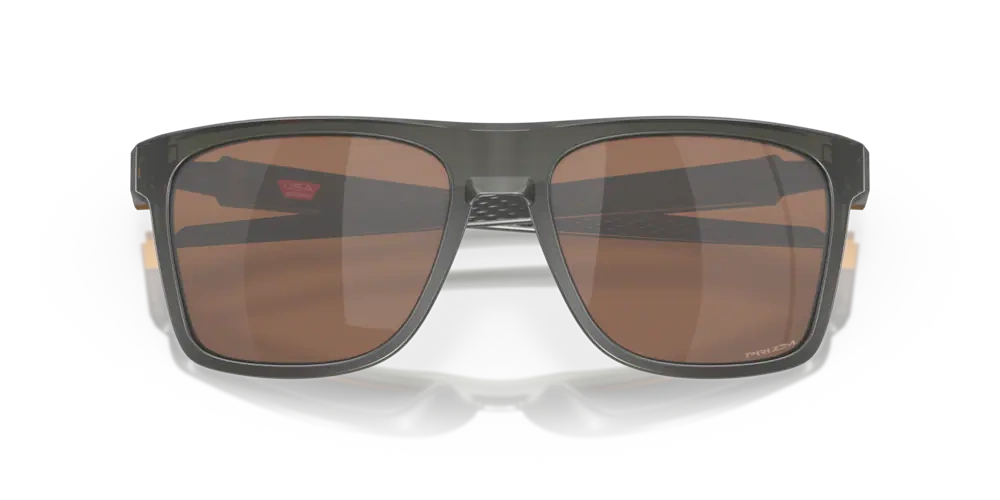 Oakley Sunglasses LEFFINGWELL Matte Grey Smoke, Prizm Tungsten OO9100-02