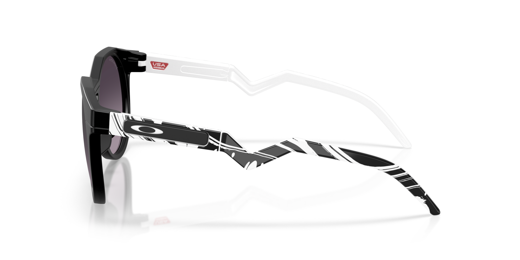 Oakley Okulary przeciwsłoneczne HSTN Matte Black / Prizm Black OO9242-12