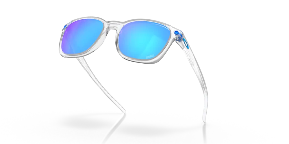 Oakley Sunglasses OJECTOR Maverick Vinales Collection Matte Clear, Prizm Sapphire OO9018-11