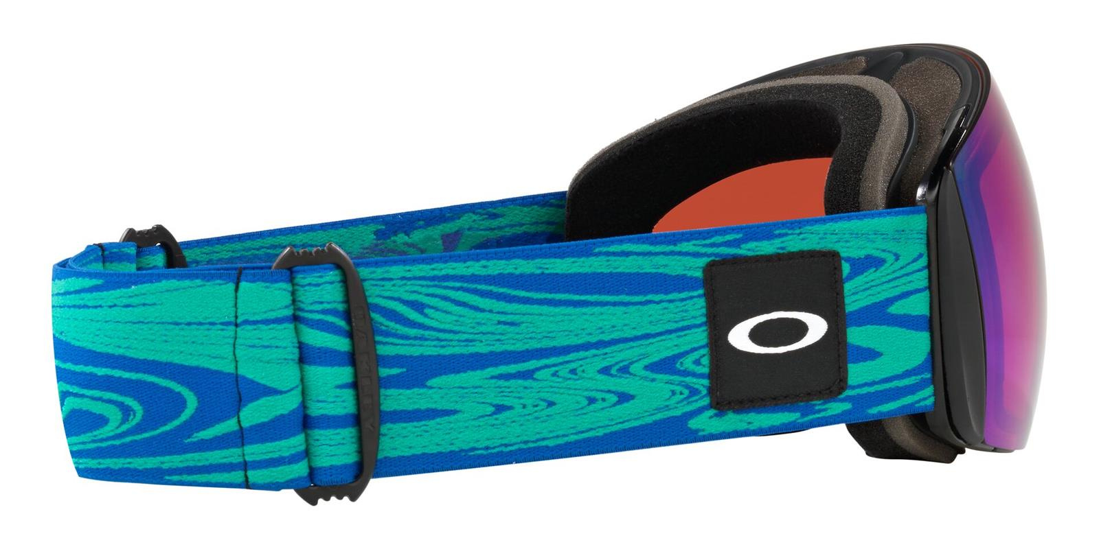 OAKLEY Goggles Snow FLIGHT DECK L Blue Dynamic Flow/Prizm Snow Sapphire Iridium OO7050-A7