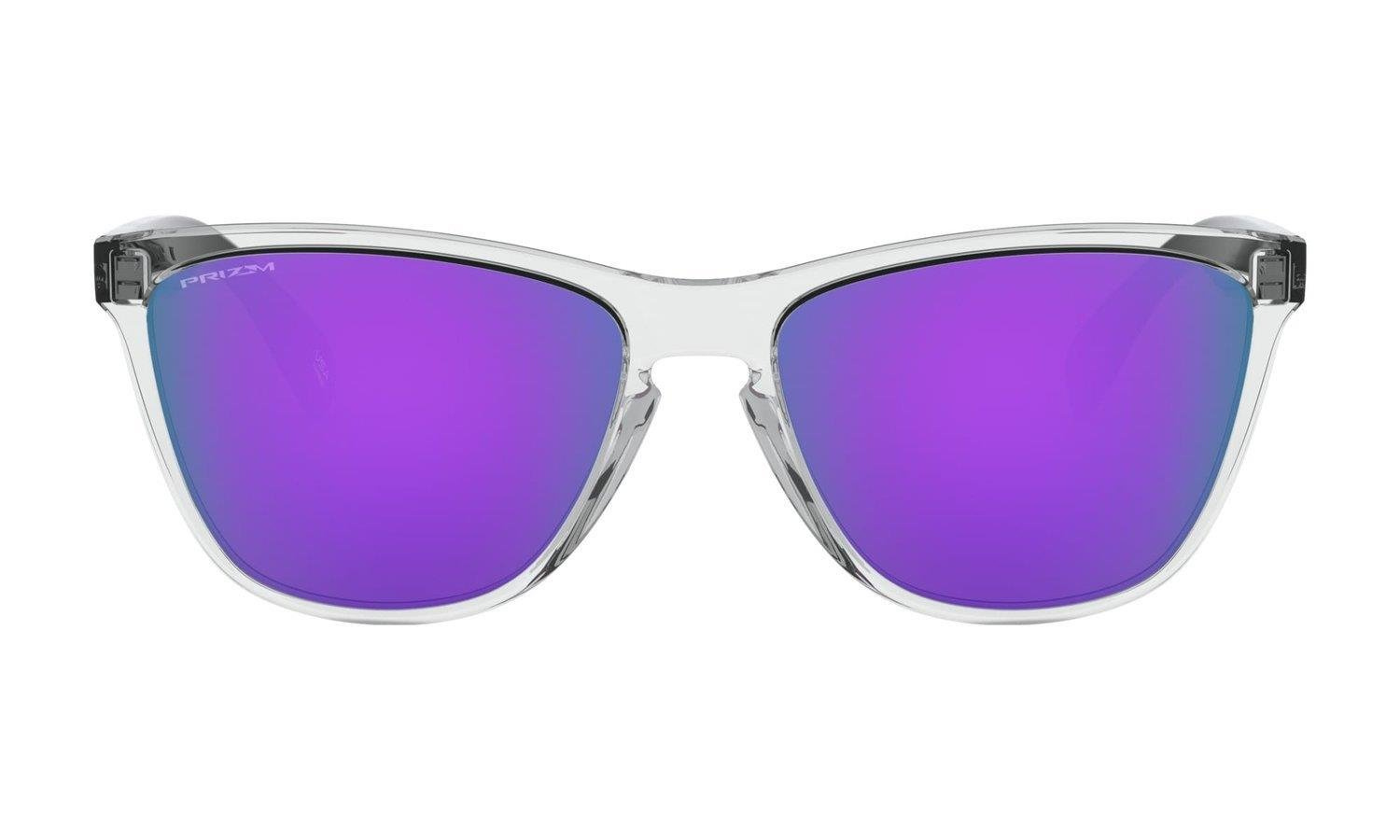 Oakley Okulary przeciwsłoneczne FROGSKINS 35TH Anniversary Polished Clear/Prizm Violet OO9444-05