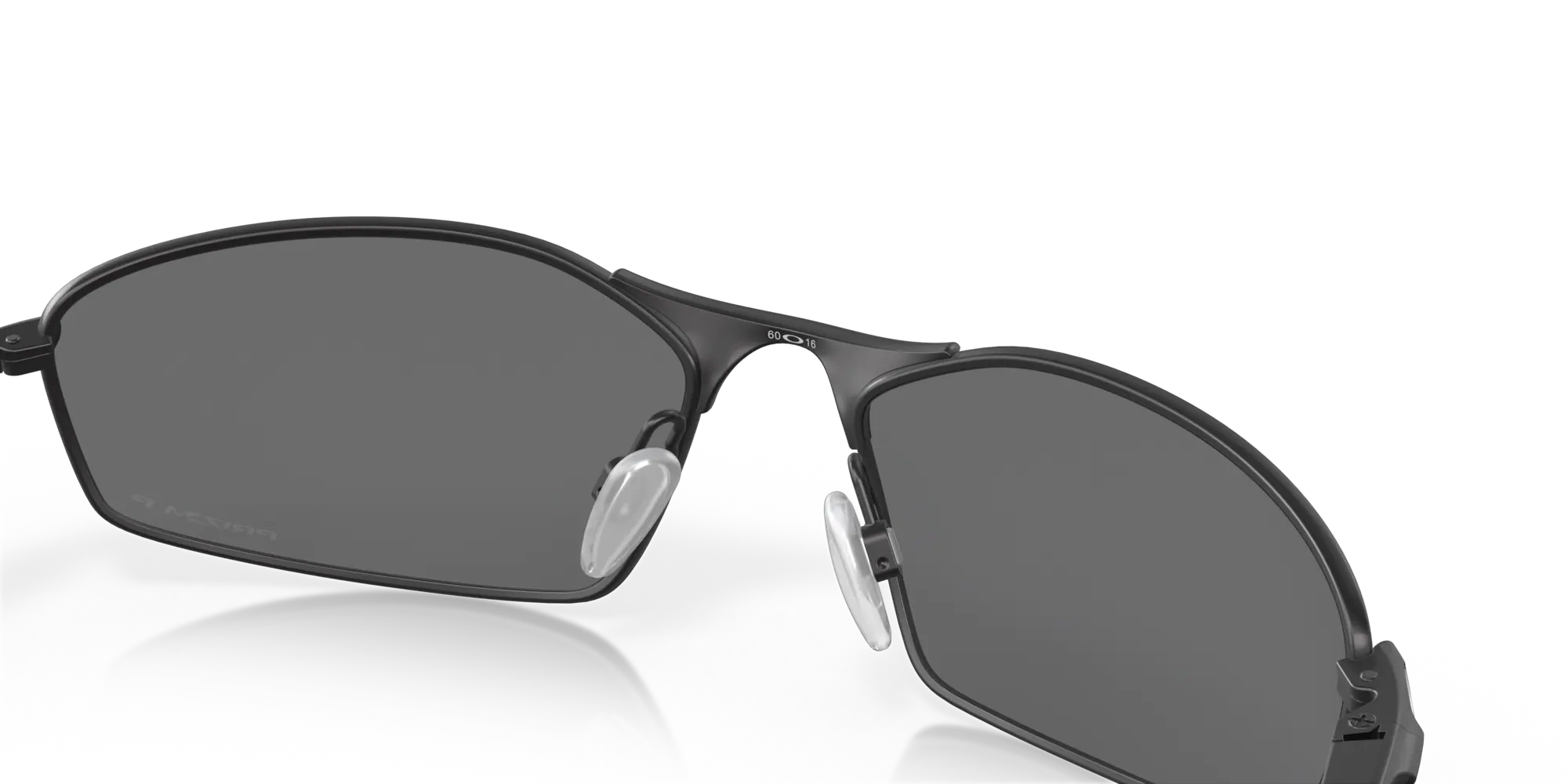 Oakley Okulary przeciwsłoneczne WHISKER Satin Black/Prizm Black Polarized OO4141-03