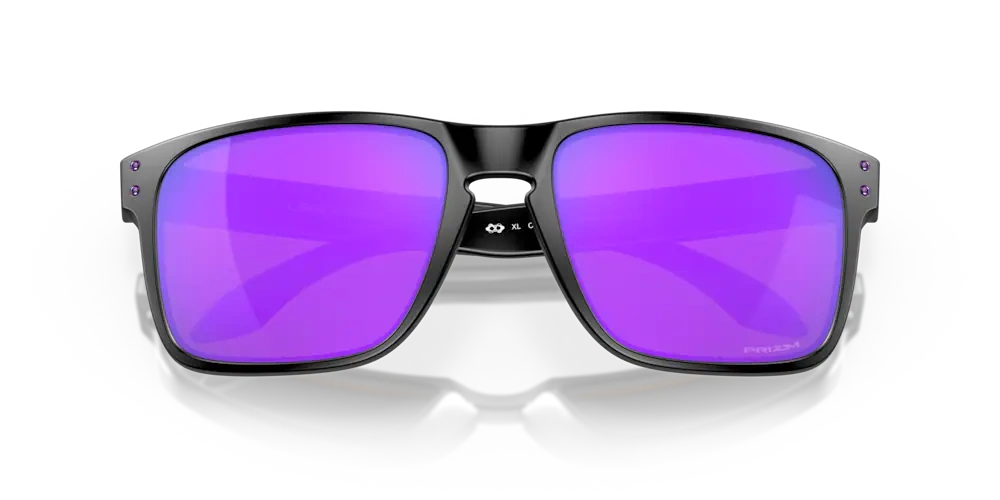 Oakley Sunglasses HOLBROOK XL Matte Black/Prizm Violet OO9417-20