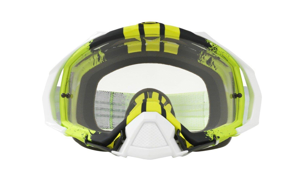 Gogle MAYHEM PRO MX/MTB Pinned Race Green Yellow/Clear OO7051-30
