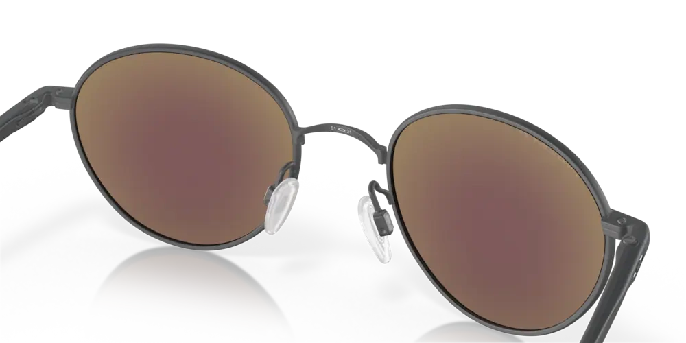 Oakley Sunglasses TERRIGAL Satin Light Steel, Prizm Sapphire Polarized OO4146-05