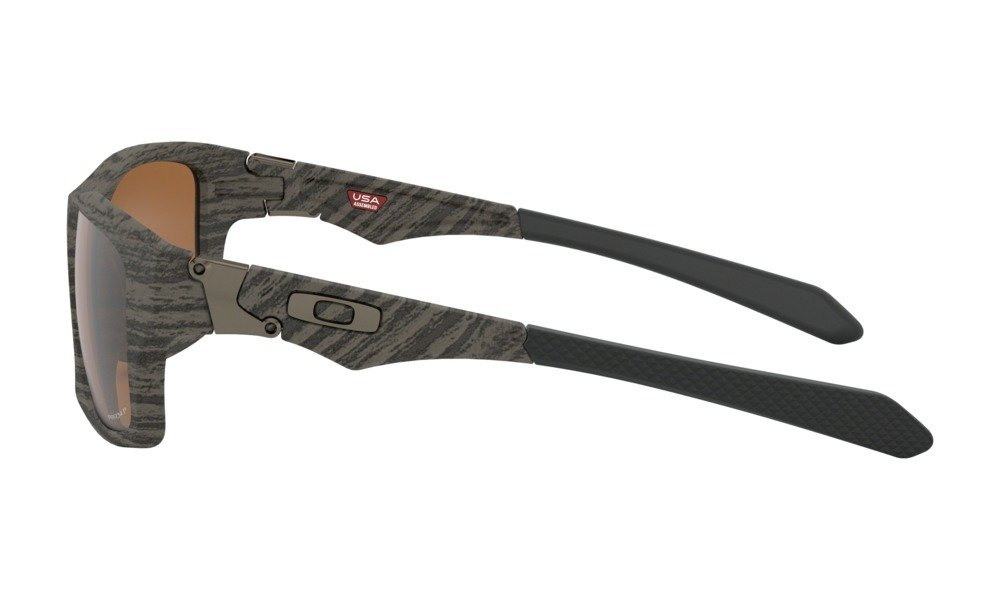 Oakley Okulary przeciwsłoneczne JUPITER SQUARED Woodgrain/Prizm Tungsten Polarized OO9135-35