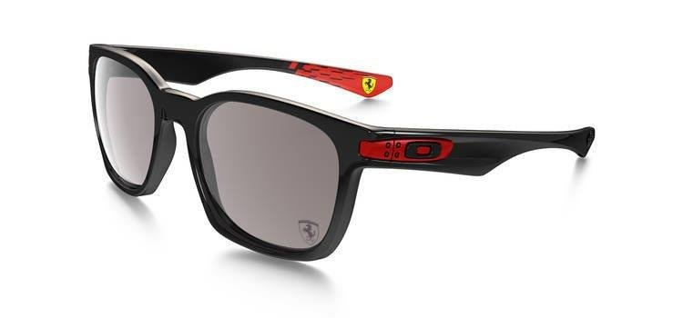 Oakley SPECIAL EDITION FERRARI GARAGE ROCK Polished Black/Warm Grey OO9175-34