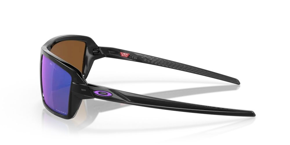 Oakley Okulary przeciwsłoneczne CABLES OO9129-08 Black Ink, Prizm Violet
