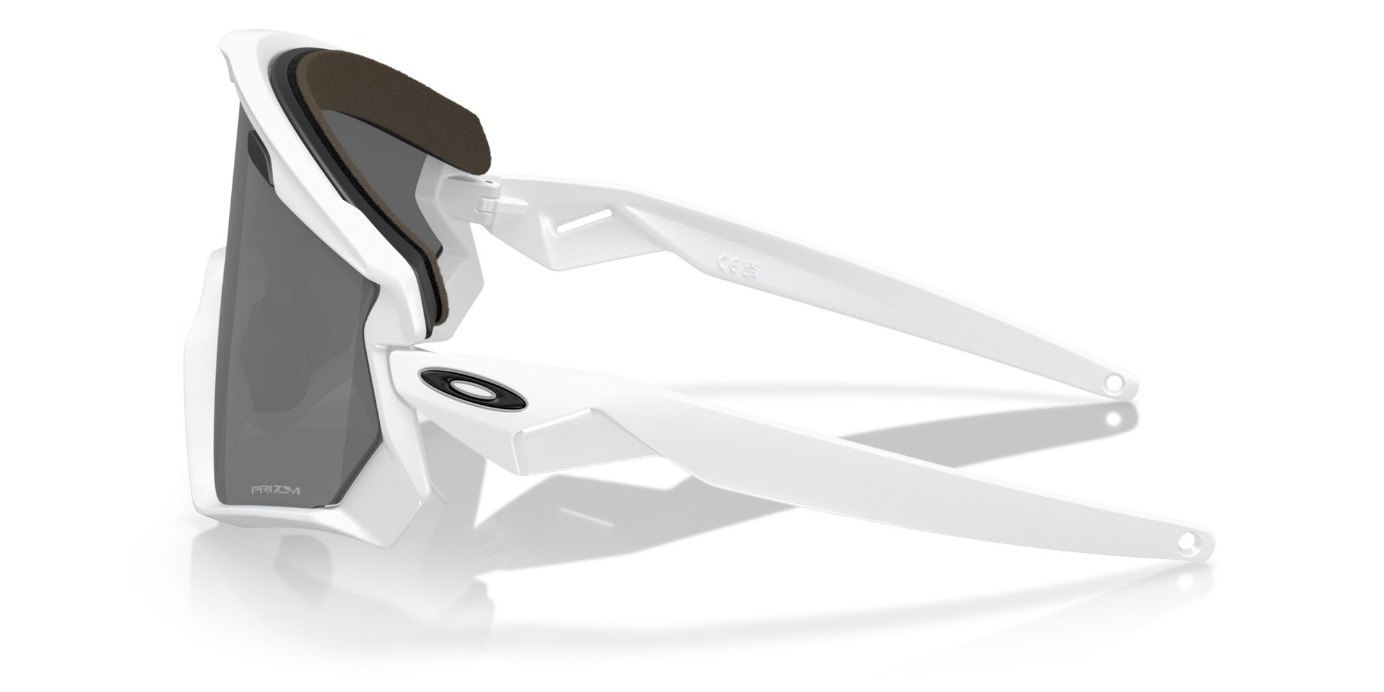 Oakley Okulary przeciwsłoneczne Wind Jacket 2.0 Matte White/Prizm Black OO9418-30