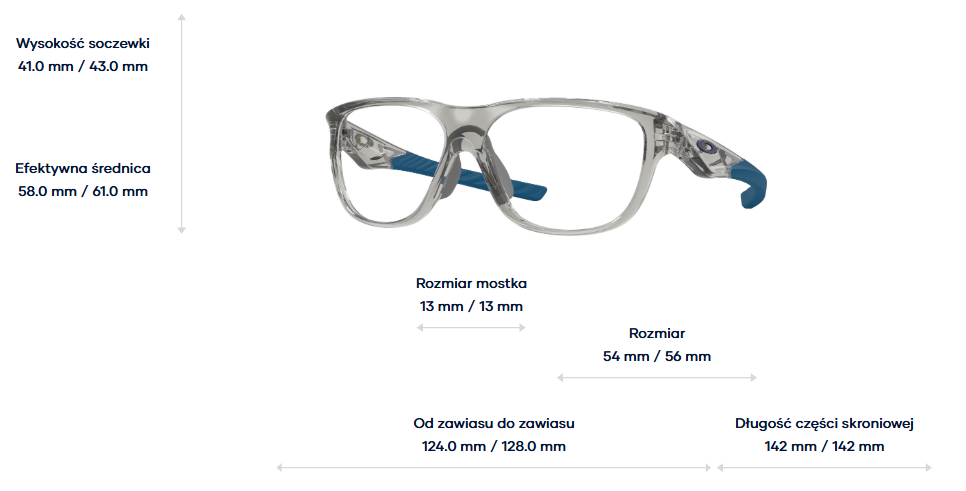 Oakley Okulary korekcyjne Versafuse SS OX8199D-03