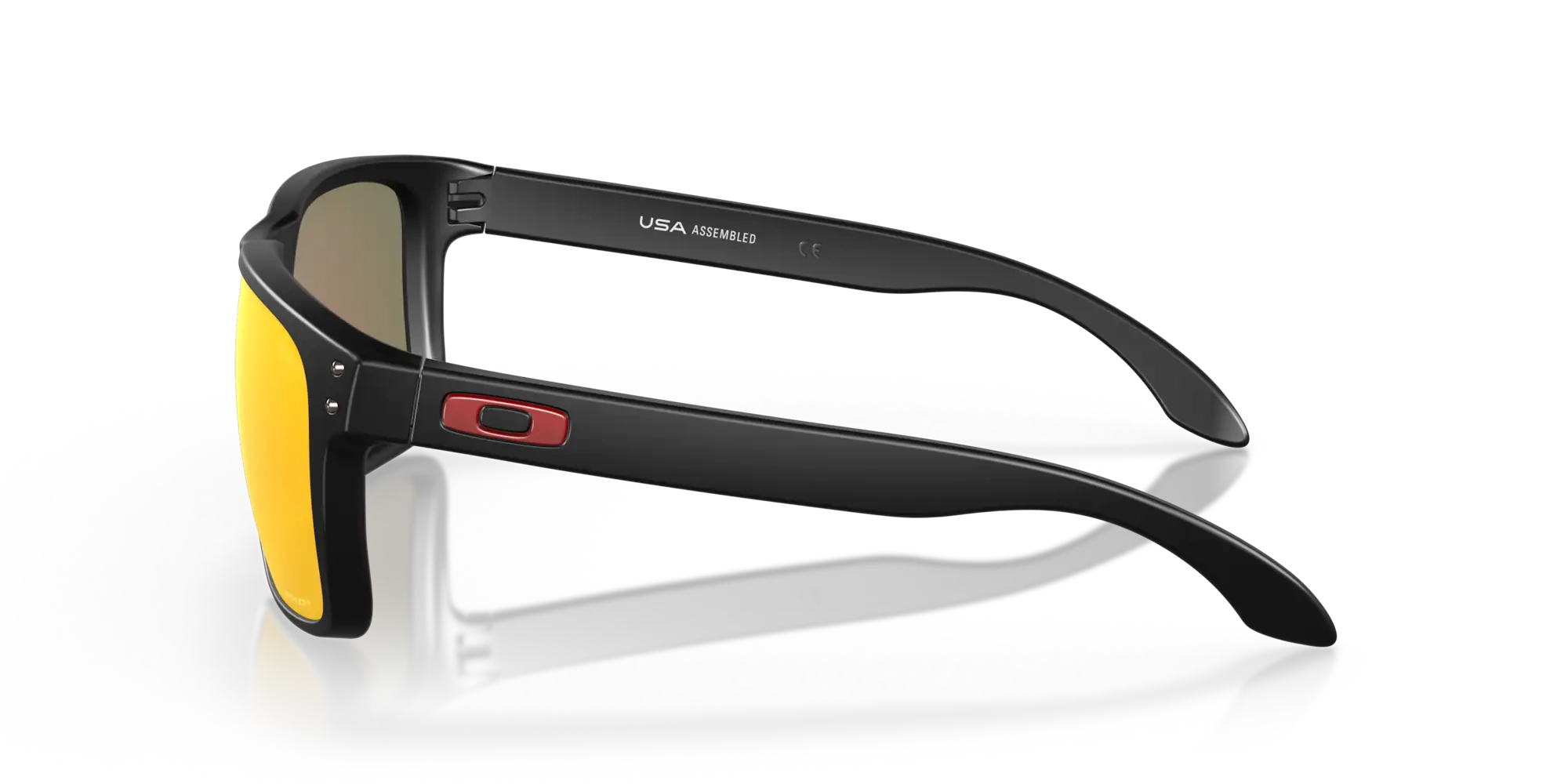 Oakley Sunglasses HOLBROOK XL Matte Black/Prizm Ruby OO9417-04