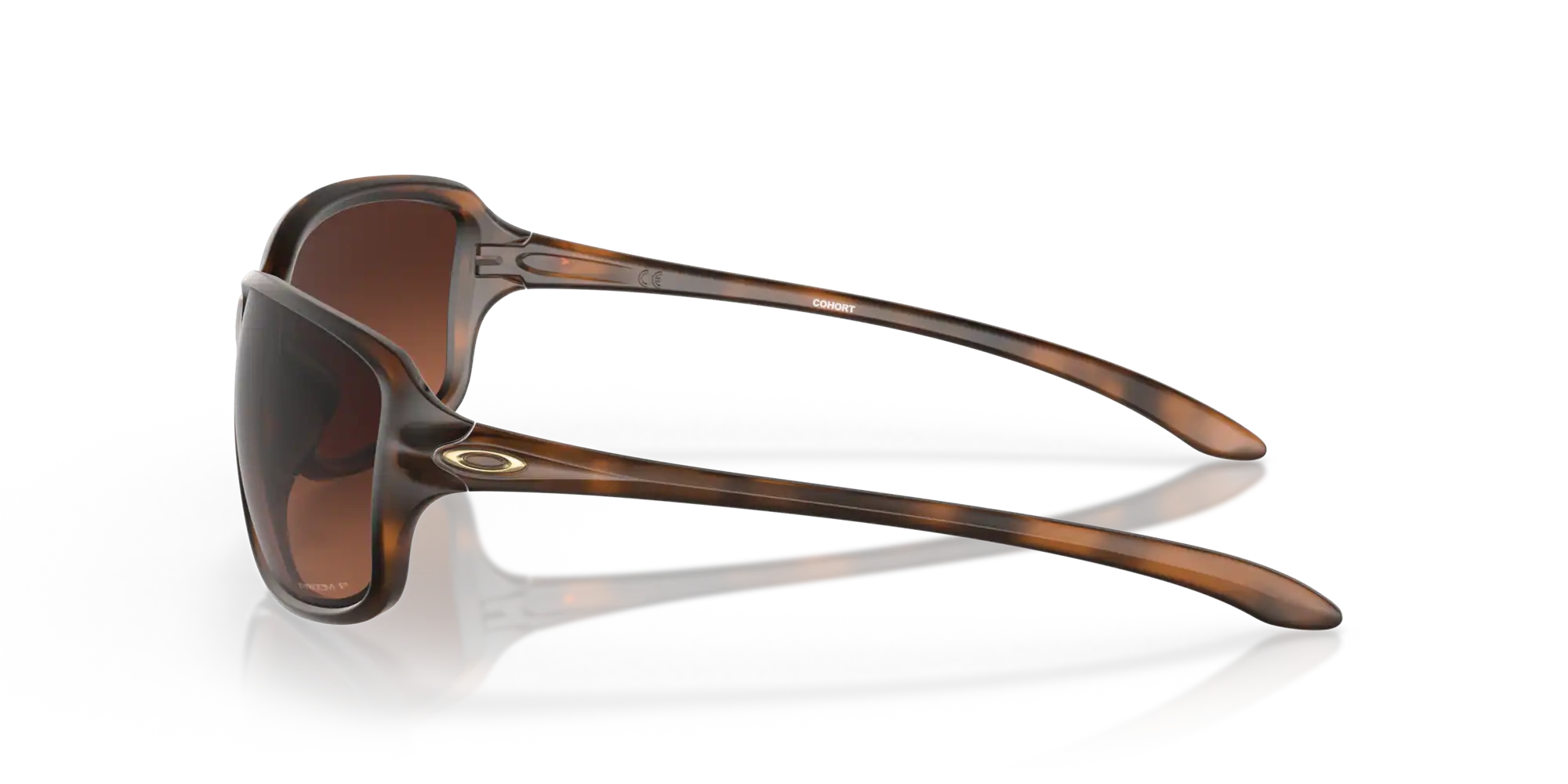 Oakley Okulary przeciwsłoneczne COHORT Matte Brown Tortoise/Prizm Brown Gradient OO9301-12