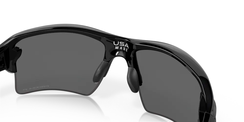 Oakley Sunglasses FLAK 2.0 XL Polished Black / Prizm Black Polarized OO9188-72
