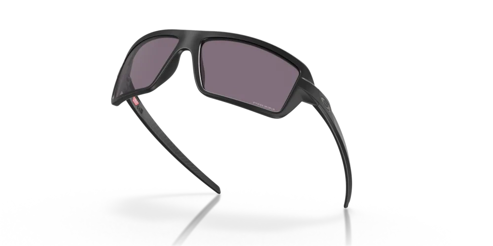 Oakley Sunglasses CABLES OO9129-01 Matte Black, Prizm Grey