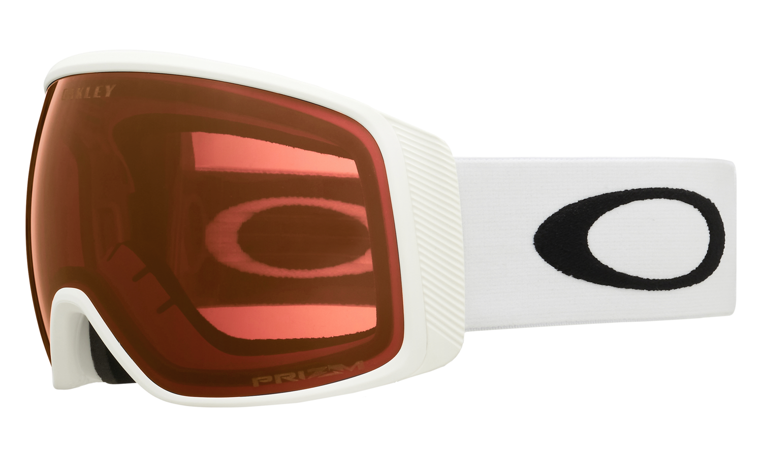 OAKLEY Gogle Snow FLIGHT TRACKER XL Matte White/Prizm Snow Dark Grey OO7104-27