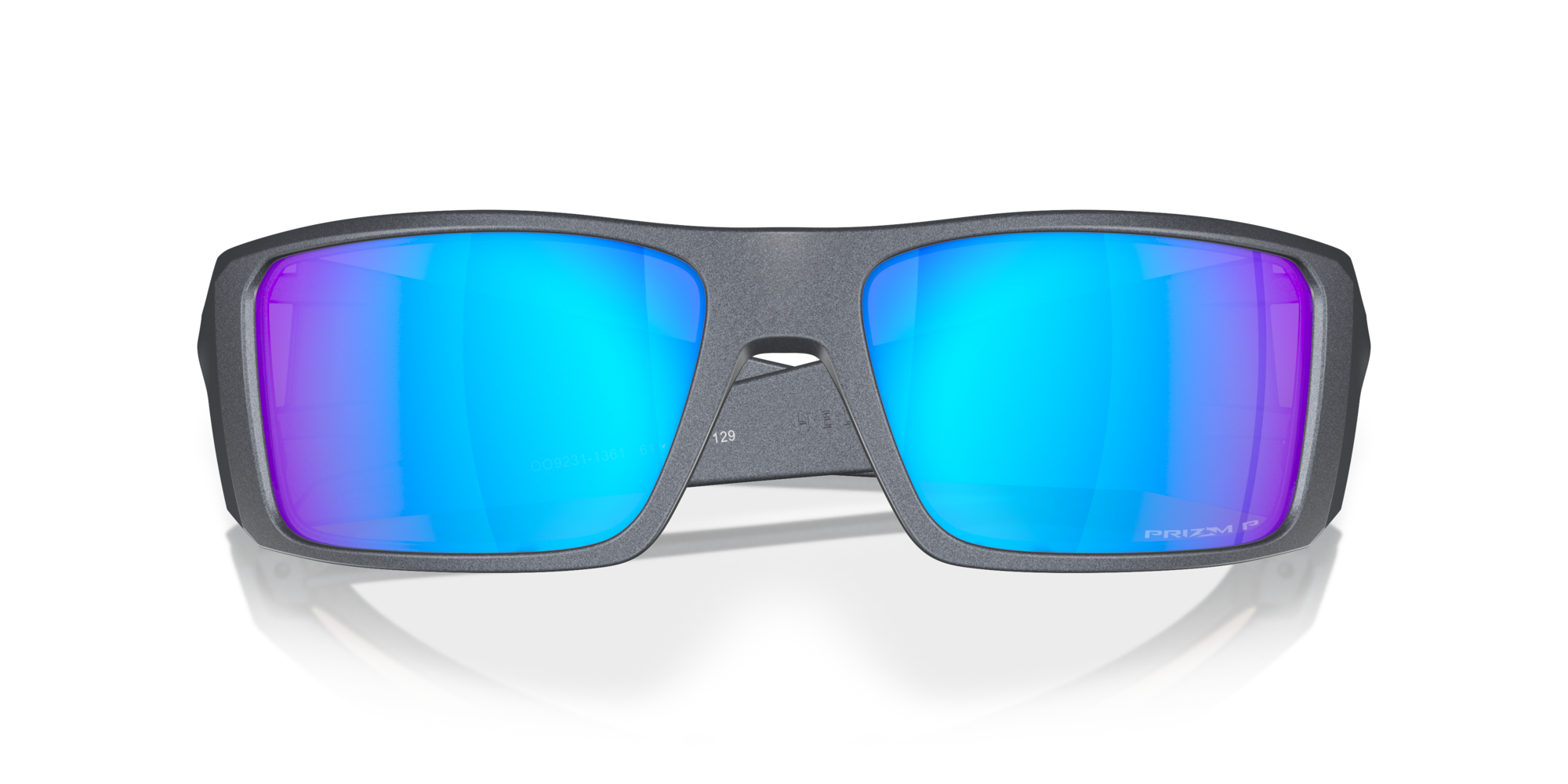 Oakley Okulary przeciwsłoneczne Blue Steel / Prizm Sapphire Polarized HELIOSTAT OO9231-13