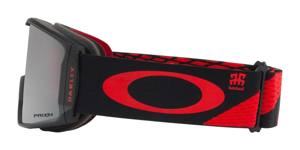 Oakley Gogle Line Miner Harlaut SIG Shredbot Red Black / Prizm Snow Black Iridium OO7070-41