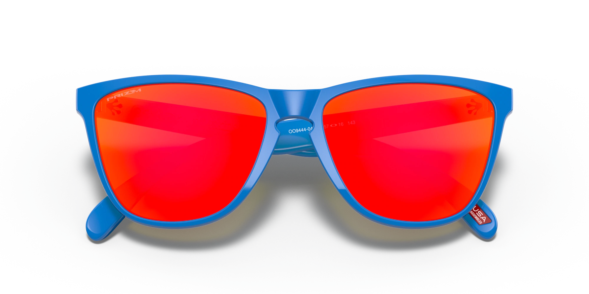 Oakley Okulary przeciwsłoneczne FROGSKINS 35th ANNIVERSARY Primary Blue/ Prizm Ruby OO9444-04