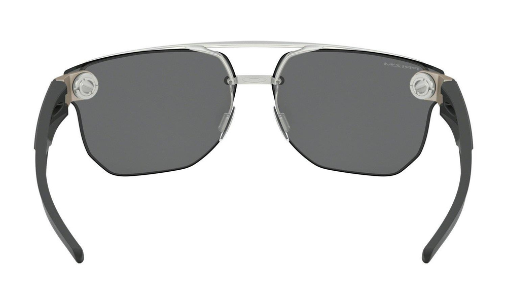 Oakley Sunglasses CHRYSTL Satin Chrome/Prizm Black OO4136-05