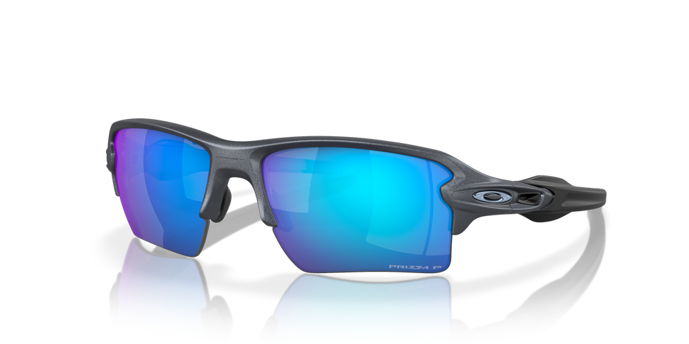 Oakley Sunglasses FLAK 2.0 XL Re-Discover Collection Blue Steel/Prizm Sapphire Polarized OO9188-J3