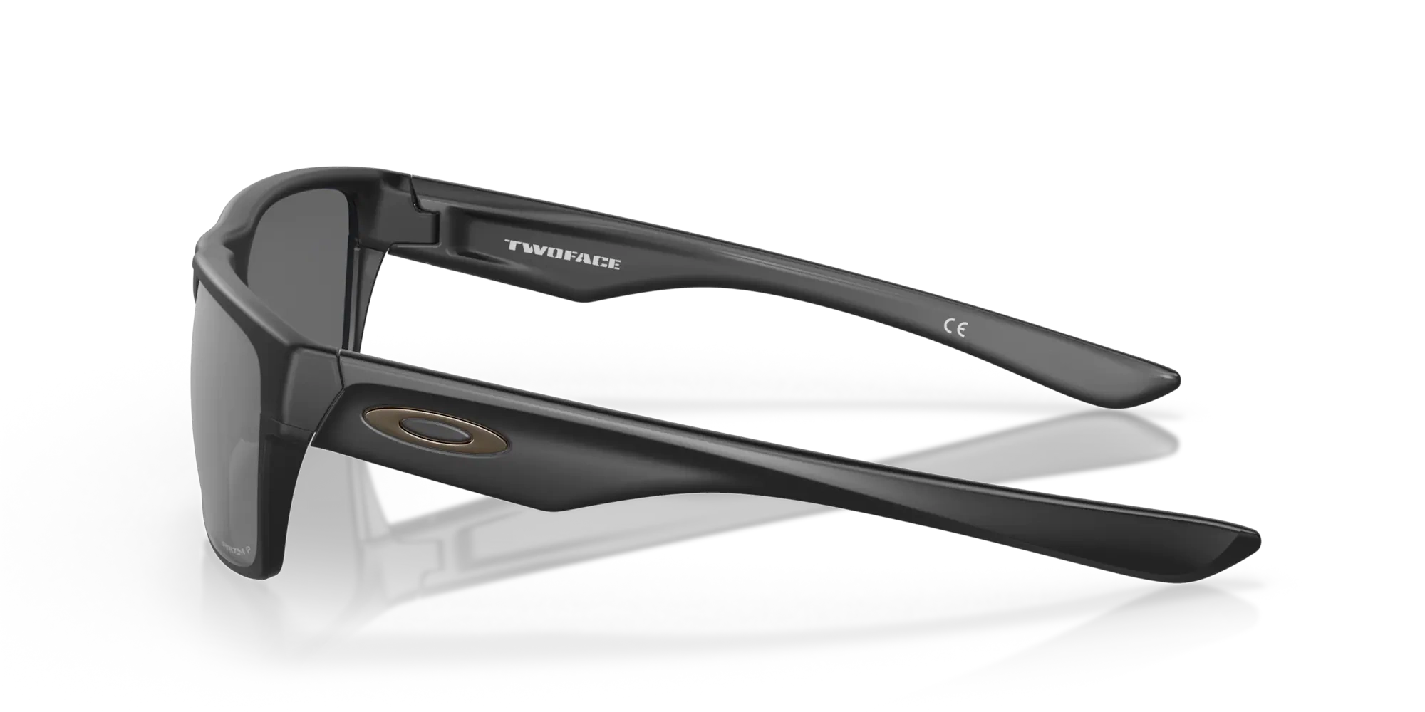 Oakley Okulary przeciwsłoneczne TWOFACE Matte Black/Prizm Black Polarized OO9189-45