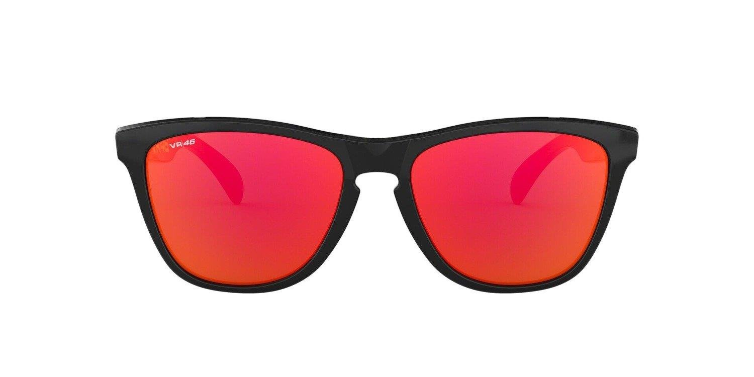 Oakley Sunglasses FROGSKINS Polished Black/Prizm Ruby OO9013-E6