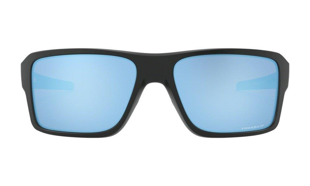 Oakley Okulary przeciwsłoneczne DOUBLE EDGE Matte Black/Prizm Deep Water Polarized OO9380-13
